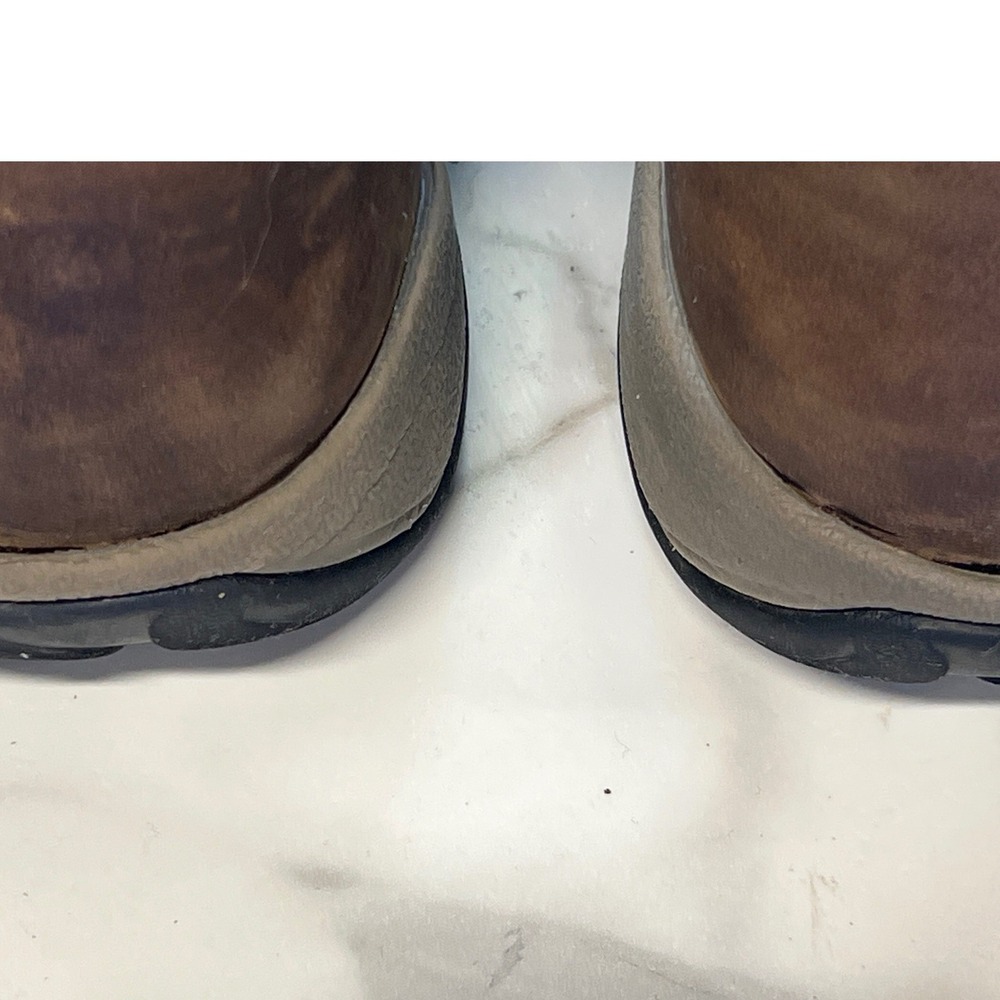 Keen Presidio Women's Brown Leather Walking Shoes Size 9.5 Comfortable Lace Up - Picture 5 of 8